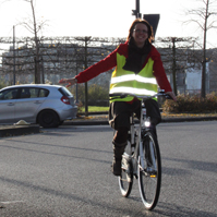 Cyclistes, éclairez-vous !